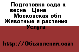 Подготовка сада к весне › Цена ­ 8 500 - Московская обл. Животные и растения » Услуги   